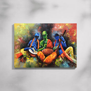 Rhythms of Harmony Morden Art Canvas Painting