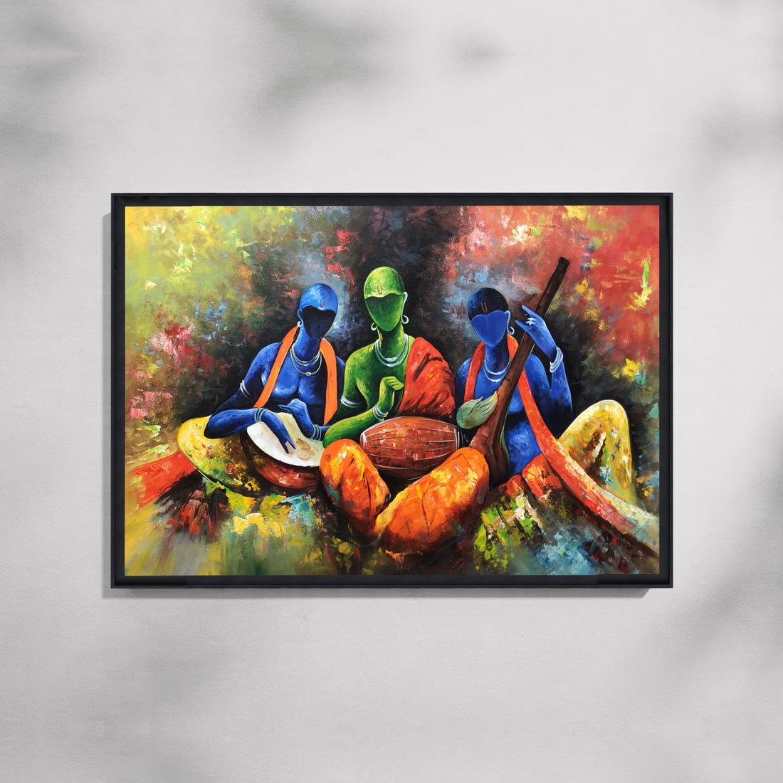 Rhythms of Harmony Morden Art Canvas Painting