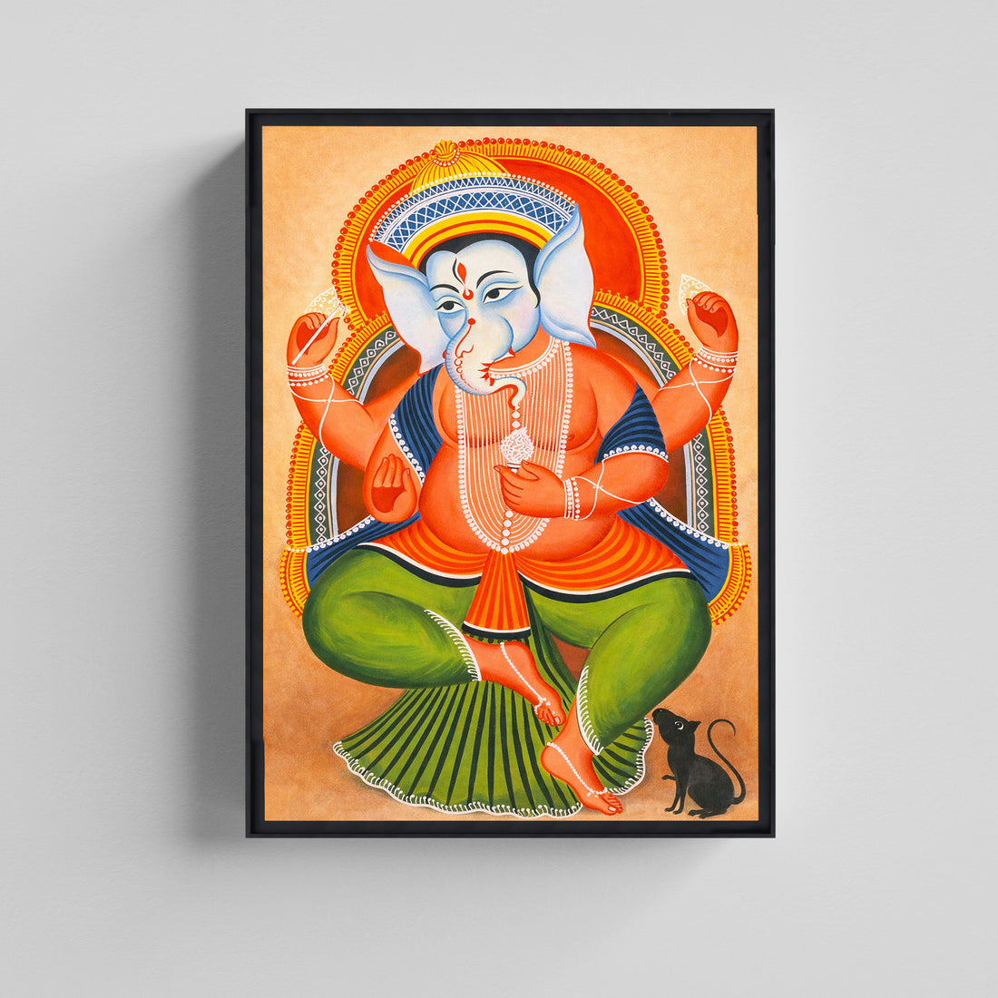 Lord Ganesha Painting Art Canvas Painting