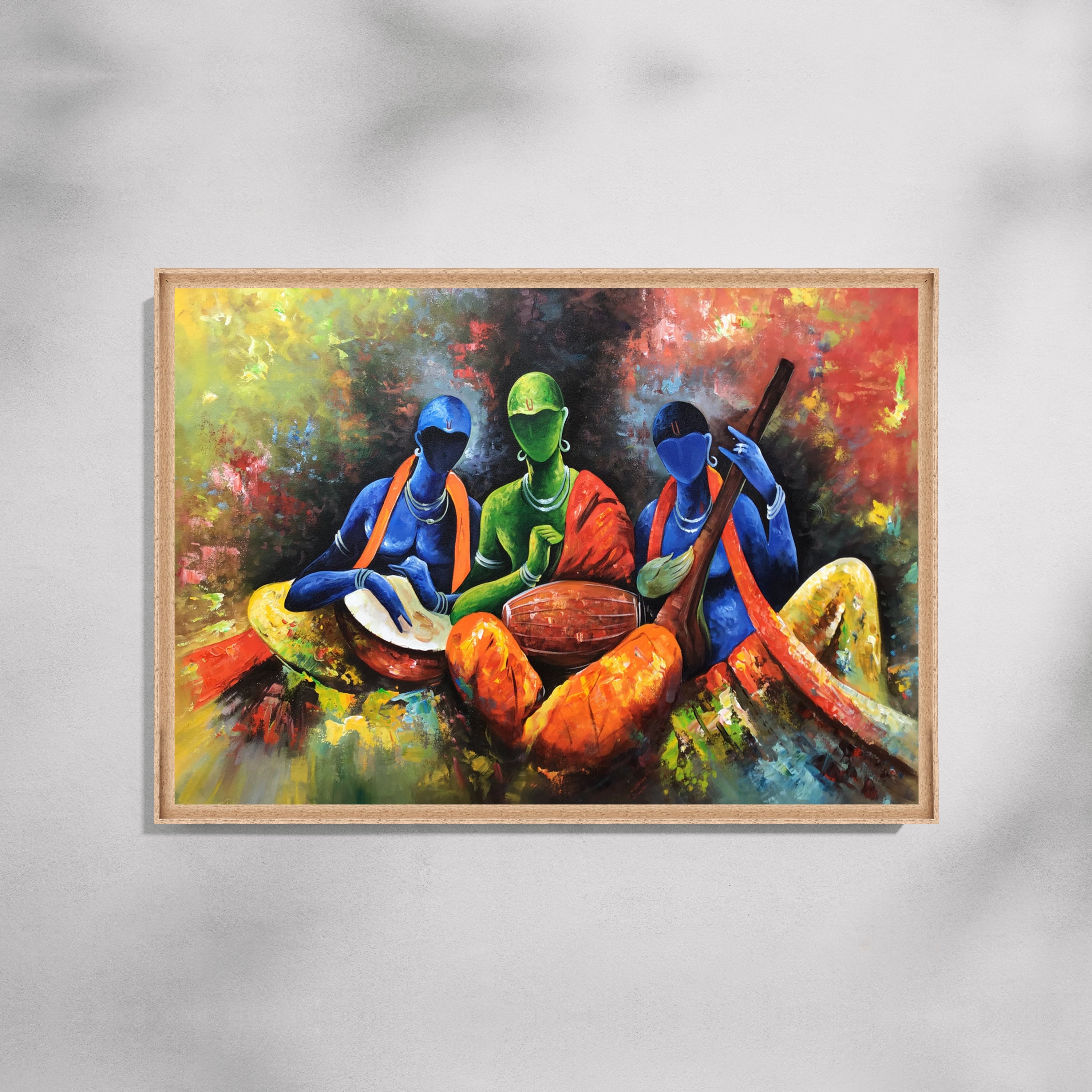Rhythms of Harmony Morden Art Canvas Painting