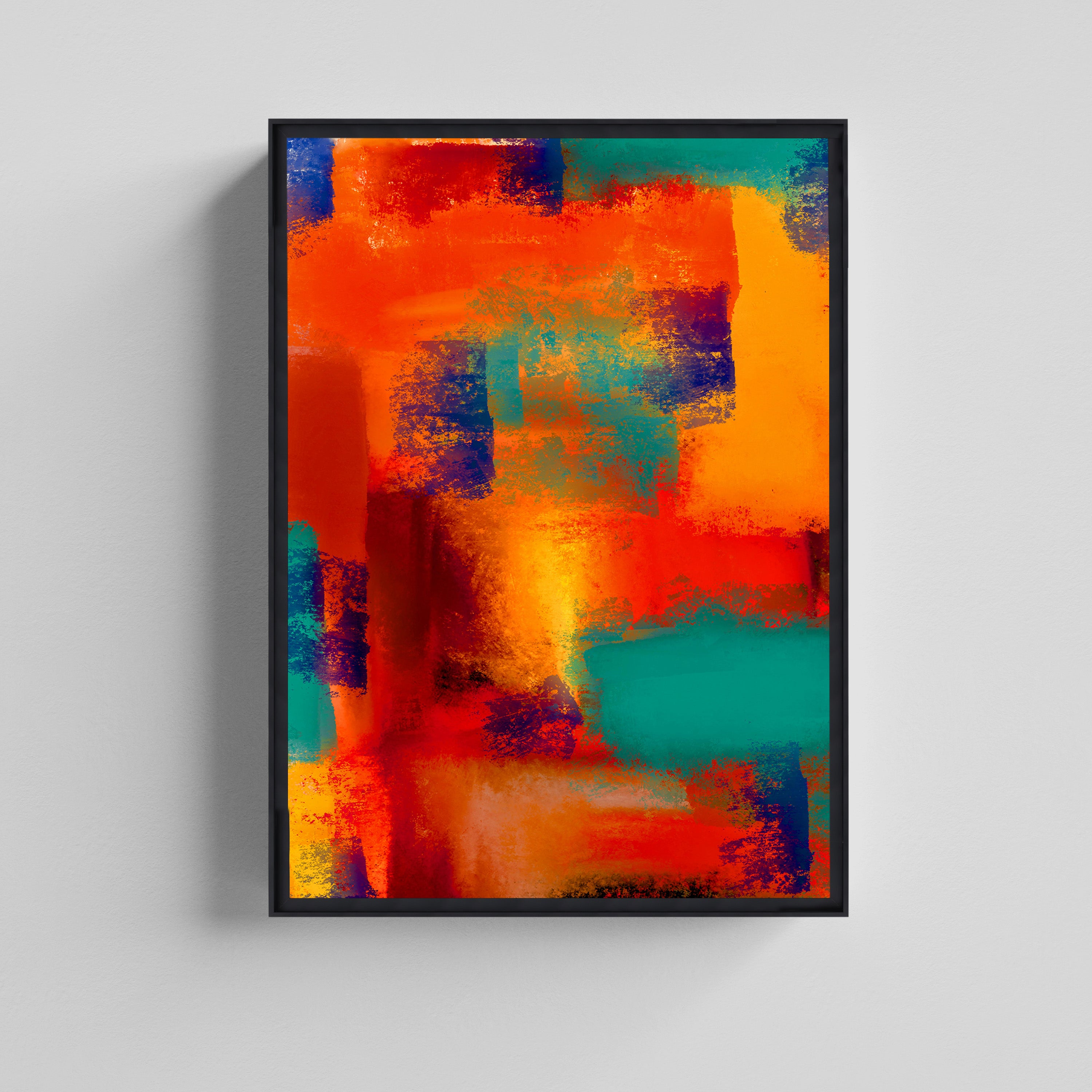 Modern Vanguard Series  Abstract Canvas Art