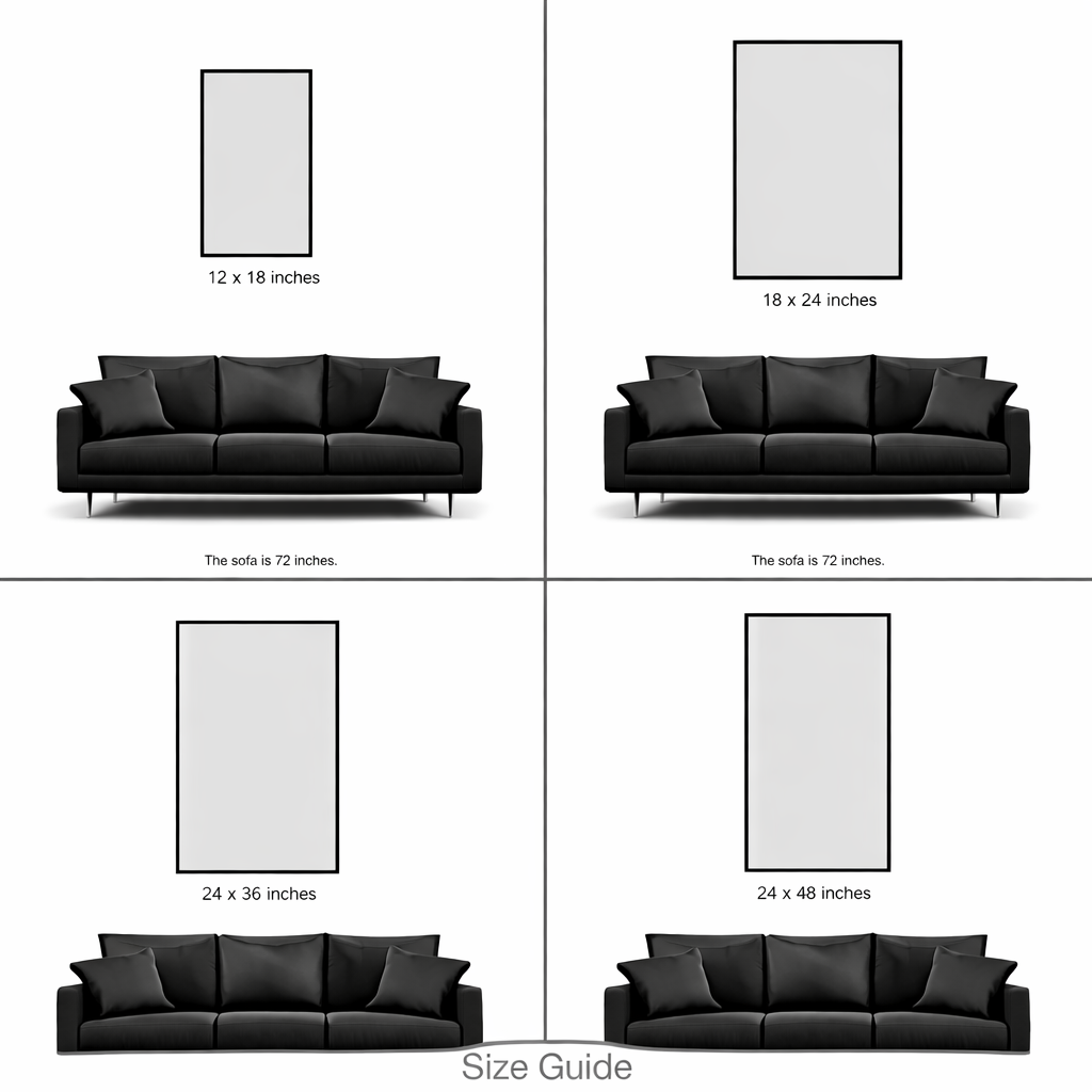 Abstract Woman Portrait Canvas Painting – Dreamscape Pop Wall Art