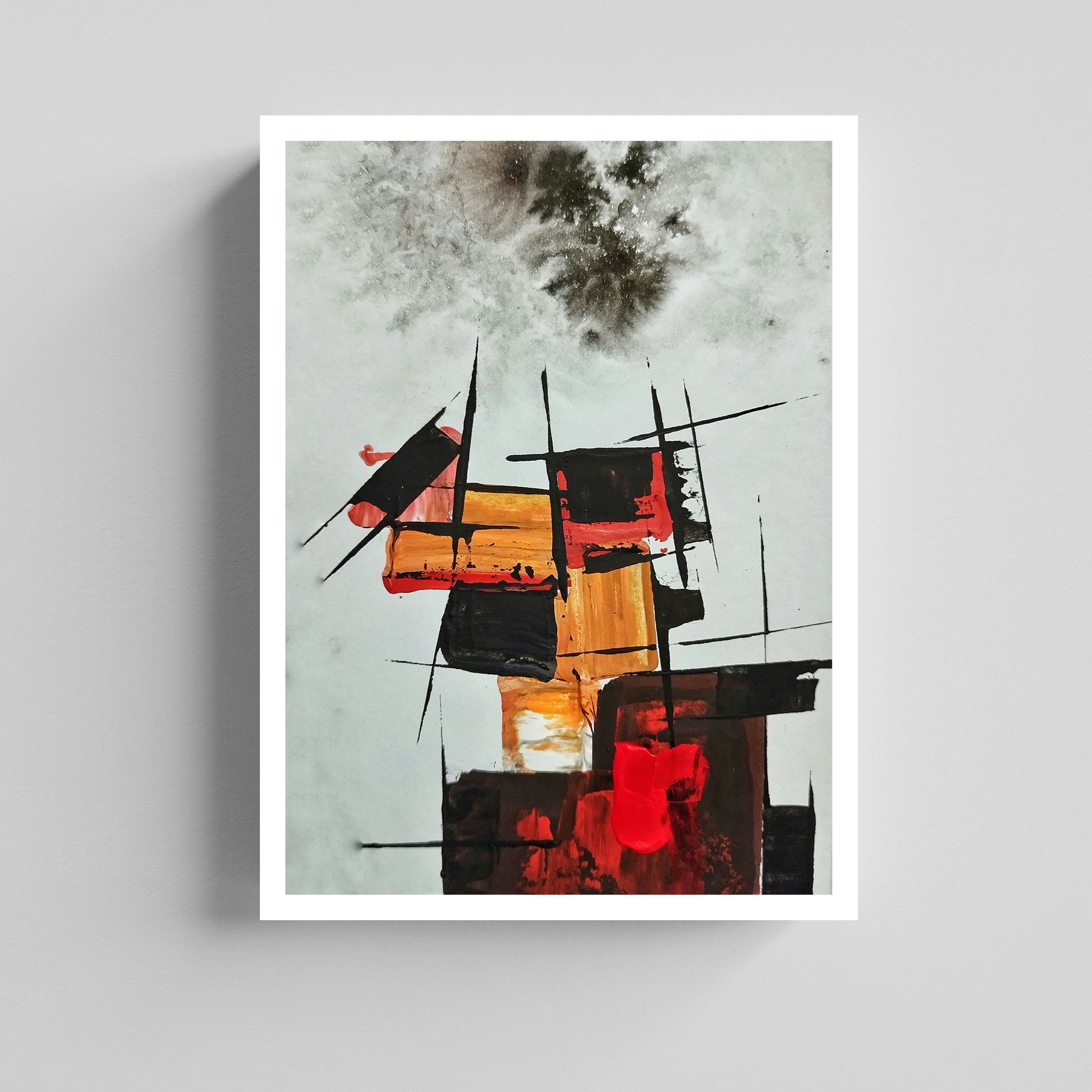 Urban Fragment Abstract Canvas Art