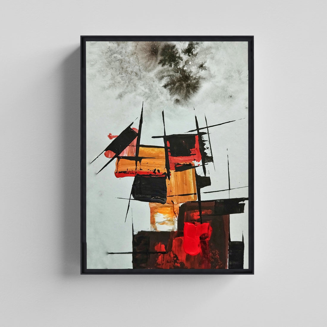 Urban Fragment Abstract Canvas Art