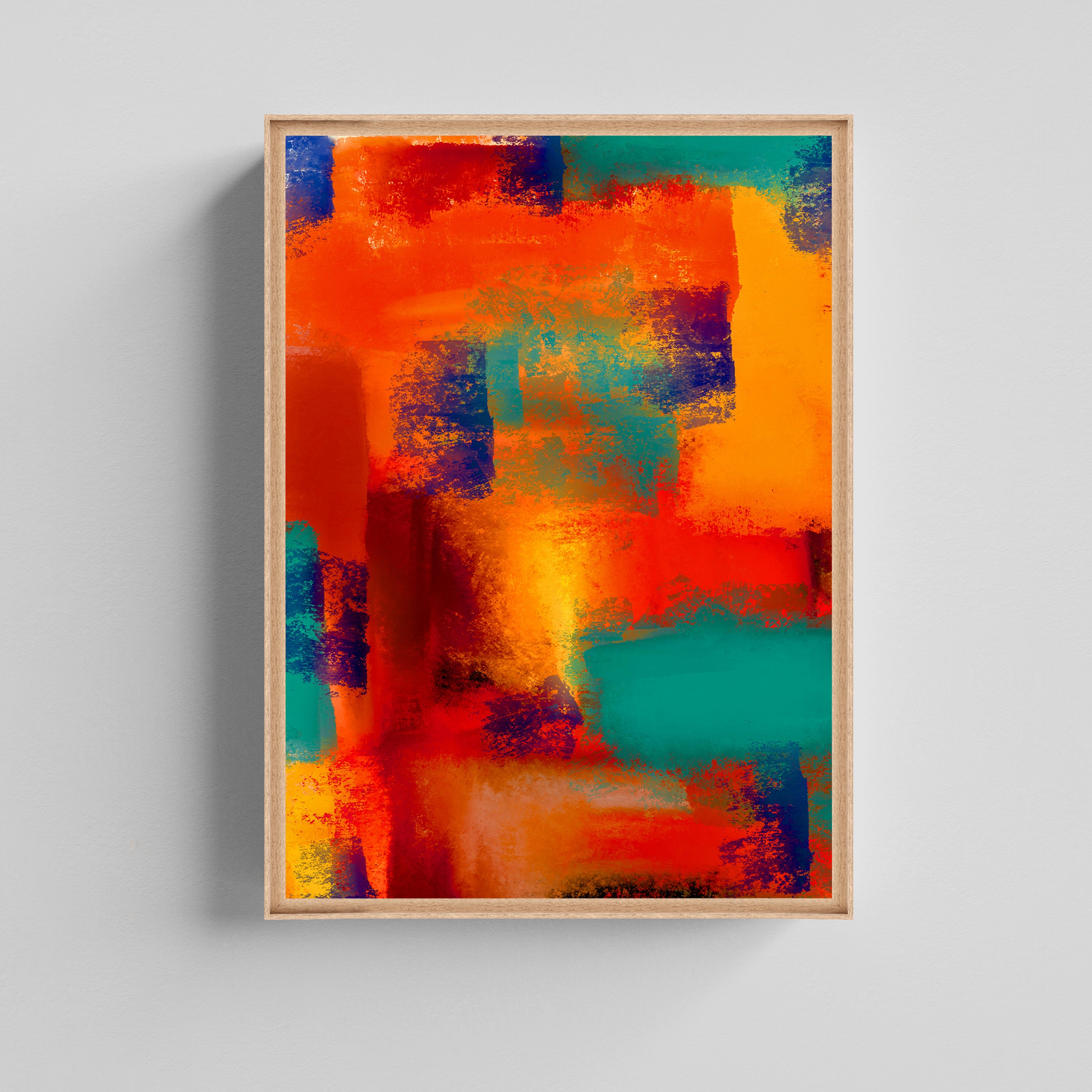 Modern Vanguard Series  Abstract Canvas Art